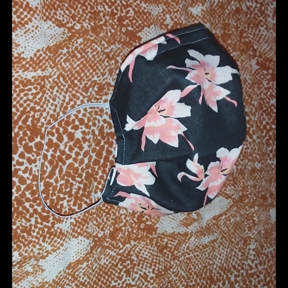 Acacia Aloha custom cloth face mask swimwear black vintage - Picture 5 of 6